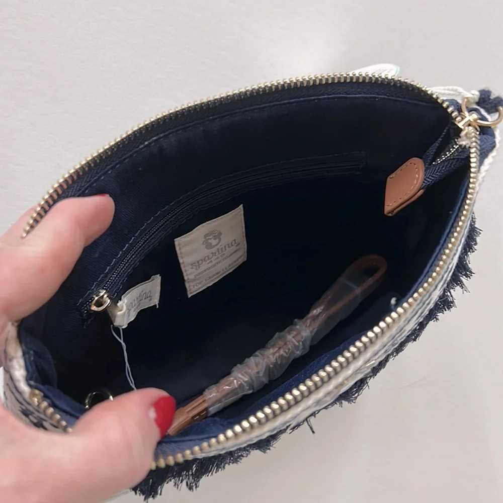 Spartina 449 Daufuskie Island Maci Wristlet Riverside Station Vintage Floral - Picture 9 of 12